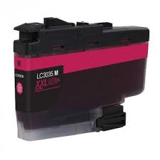 Premium Quality Magenta Ultra High Yield Inkjet Cartridge compatible with Brother LC3035M