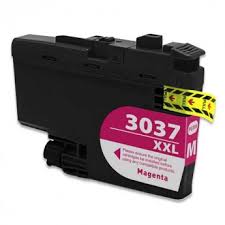 Premium Quality Magenta Super High Yield Inkjet Cartridge compatible with Brother LC3037M