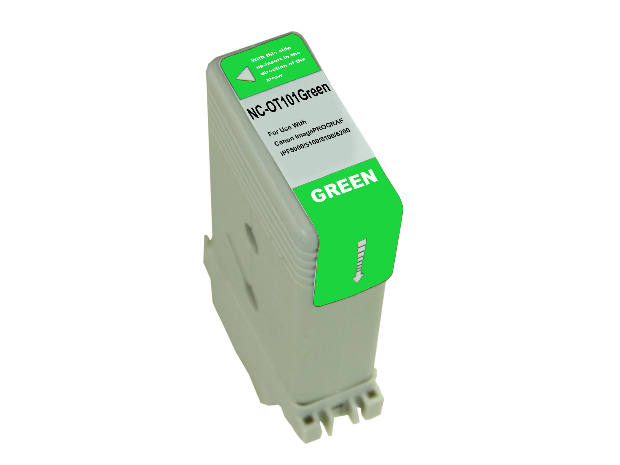 Premium Quality Green Inkjet Cartridge compatible with Canon 0890B001AA (PFI-101G)
