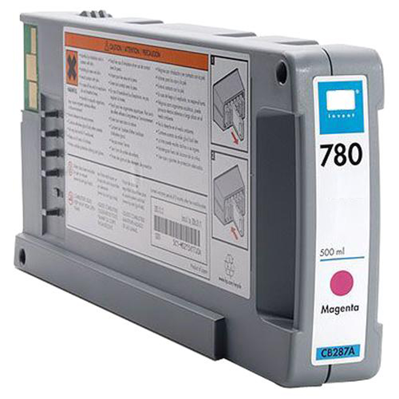 Premium Quality Magenta Low Solvent Inkjet Cartridge compatible with HP CB287A (HP 780)