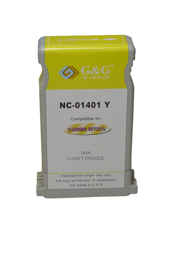 Premium Quality Yellow Inkjet Cartridge compatible with Canon 7571A001 (BCI-1401Y)
