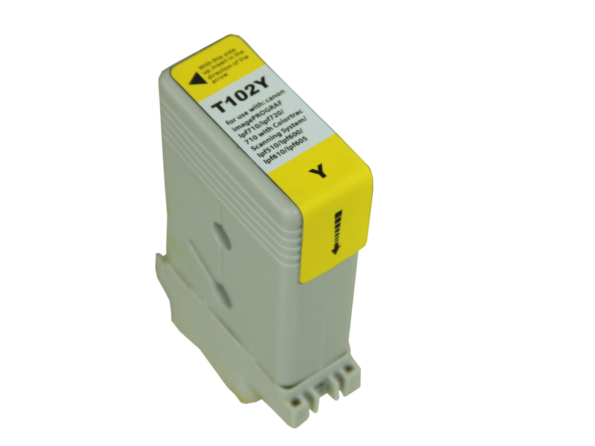 Premium Quality Yellow Inkjet Cartridge compatible with Canon 0898B001 (PFI-102Y)