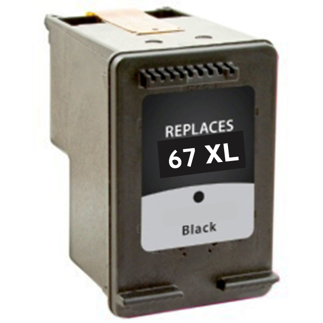 Premium 3YM57AN (HP 67X) Compatible High Yield HP Black Inkjet Cartridge