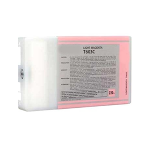 Premium Quality Light Magenta UltraChrome K3 Ink Cartridge compatible with Epson T603C00