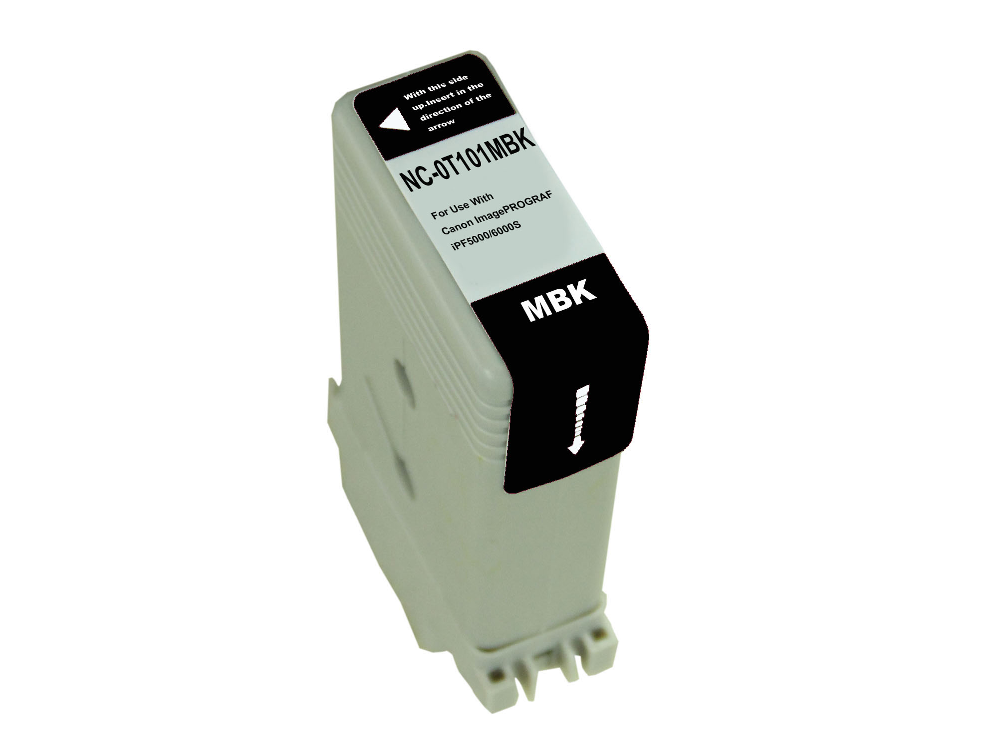 Premium Quality Matte Black Pigment Inkjet Cartridge compatible with Canon 0882B001 (PFI-101MBK)