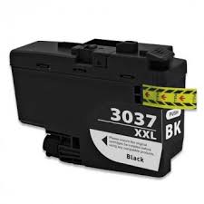 Premium Quality Black Super High Yield Inkjet Cartridge compatible with Brother LC3037Bk
