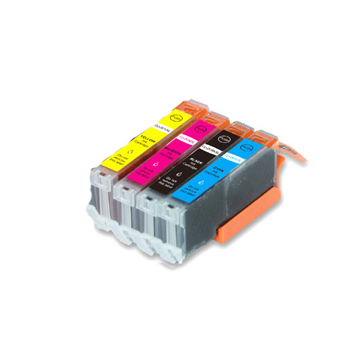 Premium Quality Black, Cyan, Magenta, Yellow High Capacity Inkjet Cartridges compatible with Canon PGI-270xl (CLI-271xl)