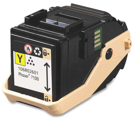 Premium Quality Yellow Toner Cartridge compatible with Xerox 106R02601