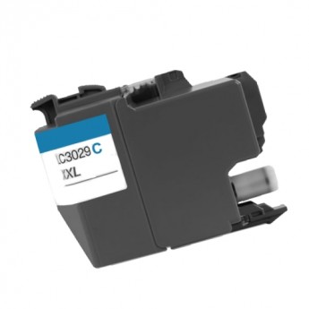 Premium Quality Cyan Super High Yield Ink Cartridge compatible with Brother LC3029C