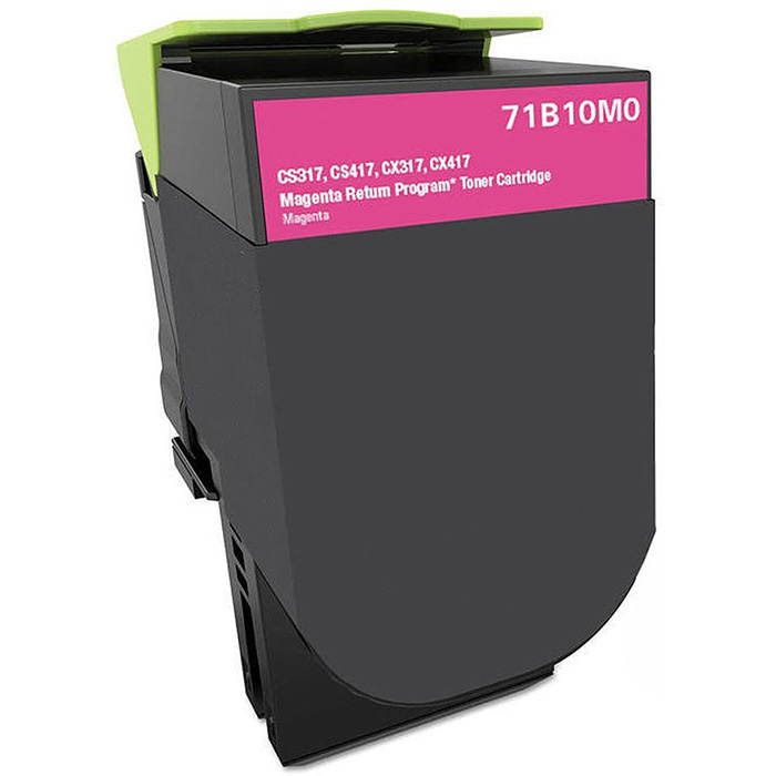 Premium Quality Magenta Toner Cartridge compatible with Lexmark 71B10M0