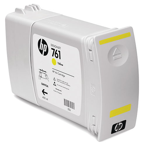 Premium Quality Yellow Ink Cartridge compatible with HP CM992A (HP 761)