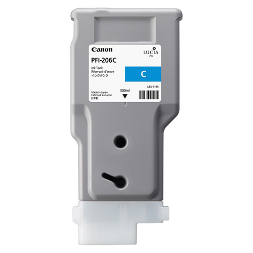 Premium Quality Cyan Ink Cartridge compatible with Canon 5304B001 (PFI-206C)