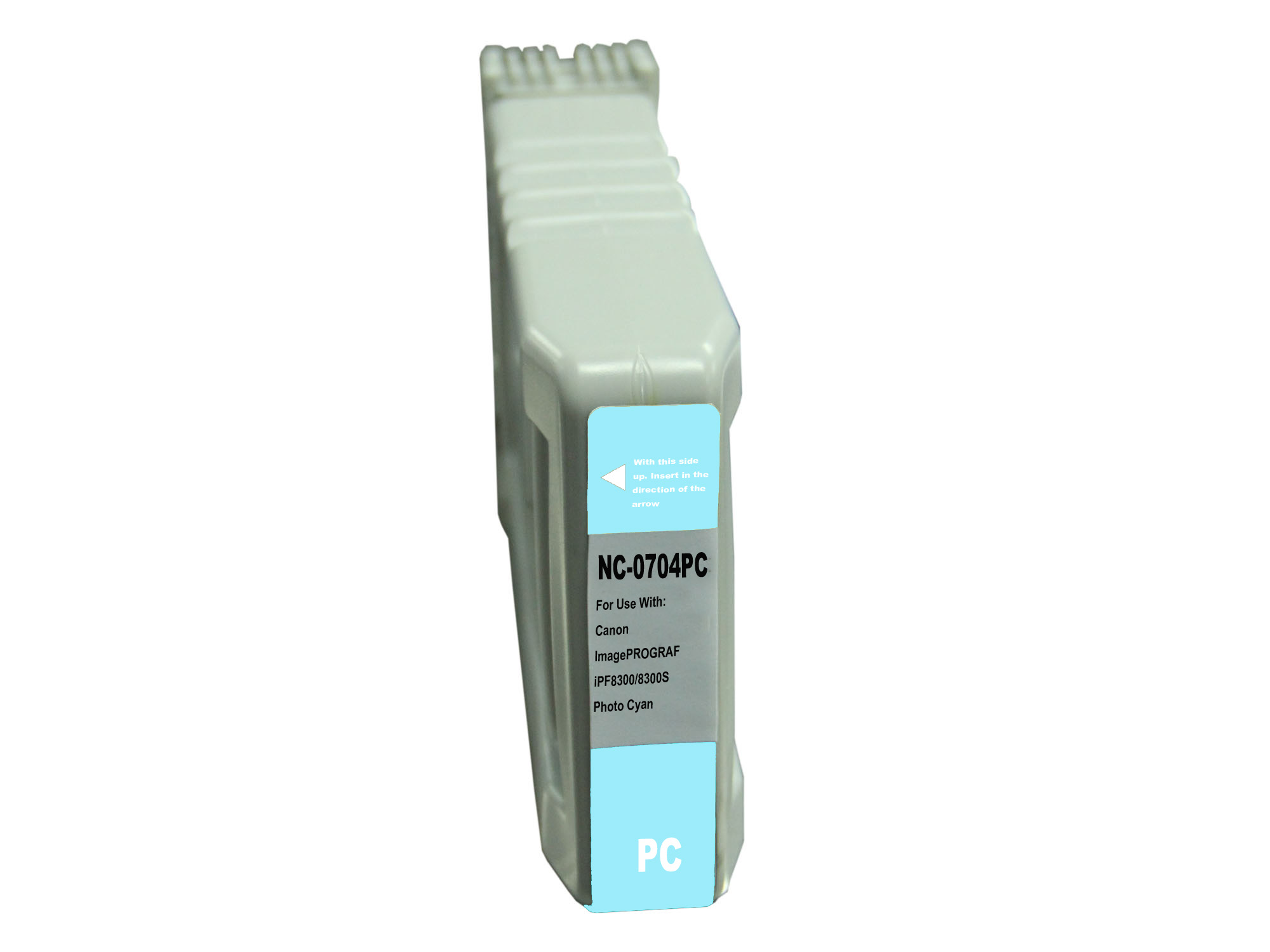 Premium Quality Cyan Inkjet Cartridge compatible with Canon 3865B001AA (PFI-704PC)