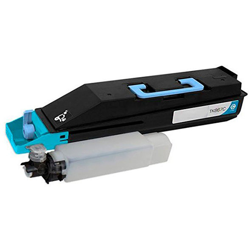 Premium Quality Cyan Toner Cartridge compatible with Kyocera Mita 1T02JZCUS0 (TK-867C)