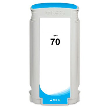 Premium Quality Cyan Pigment Inkjet Cartridge compatible with HP C9452A (HP 70)