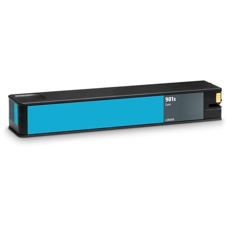 Premium Quality Cyan High Capacity compatible with HP L0R09A (HP 981X)