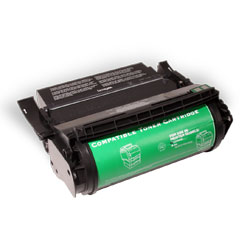 Premium Quality Black Toner Cartridge compatible with Lexmark 12A5745