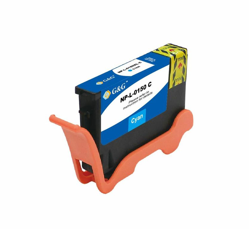 Premium Quality Cyan Inkjet Cartridge compatible with Lexmark 14N1615 (Lexmark 150XL)