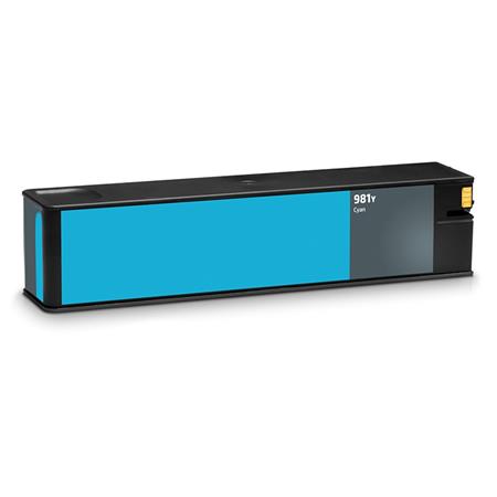 Premium Quality Cyan Extra High Capacity compatible with HP L0R13A (HP 981Y)