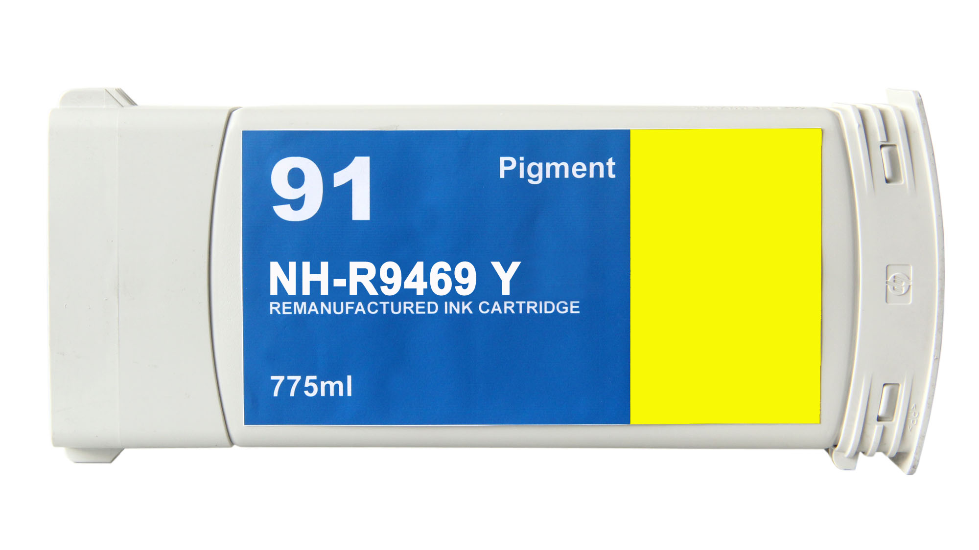 Premium Quality Yellow Inkjet Cartridge compatible with HP C9469A (HP 91)