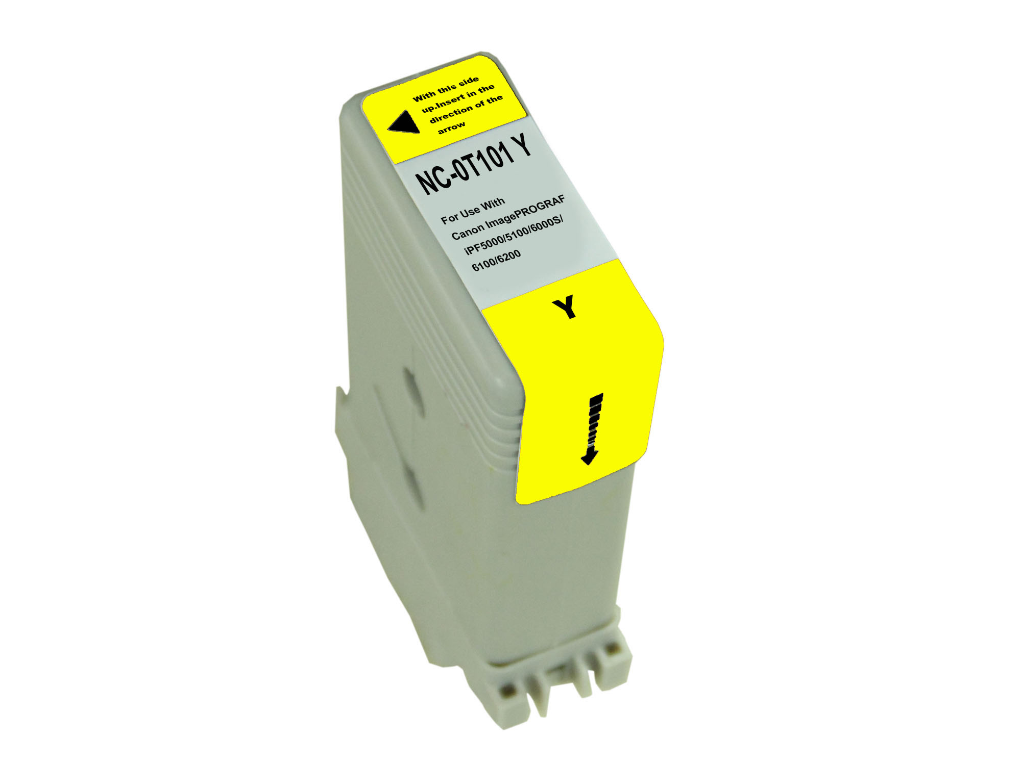 Premium Quality Yellow Inkjet Cartridge compatible with Canon 0886B001AA (PFI-101Y)