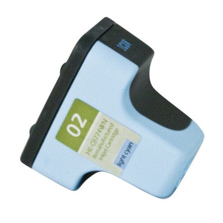 Premium Quality Light Cyan Inkjet Cartridge compatible with HP C8774WN (HP 02)