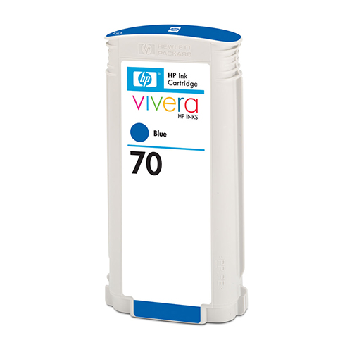 Premium Quality Blue Pigment Inkjet Cartridge compatible with HP C9458A (HP 70)
