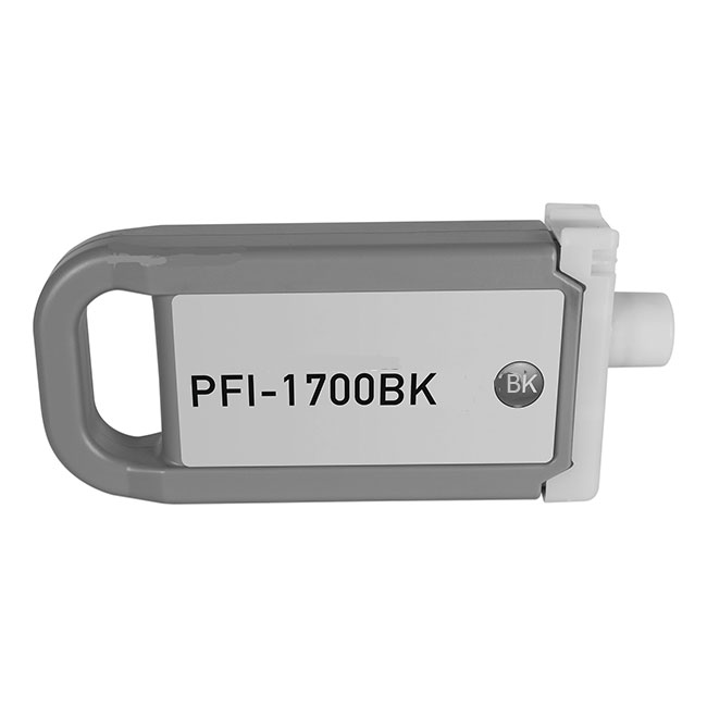 Premium Quality Black Pigment Ink Tank compatible with Canon PFI-1700Bk