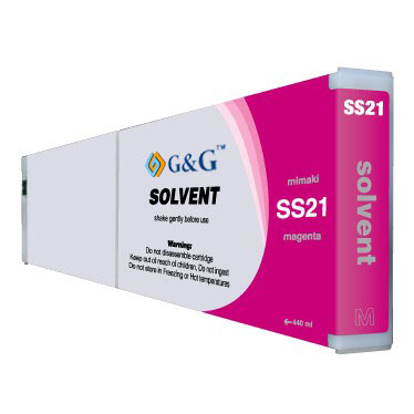 Premium Quality Magenta Mid-Solvent Ink compatible with Mimaki SS21 MA-440