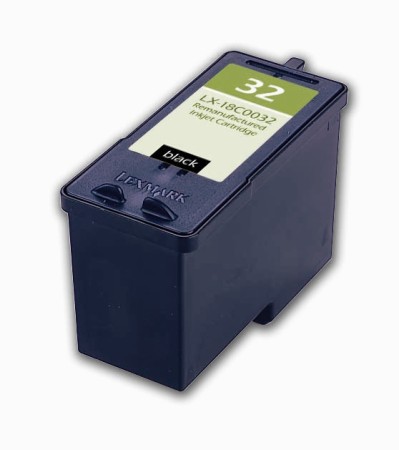 Premium Quality Black Inkjet Cartridge compatible with Lexmark 18C0032 (Lexmark 32)