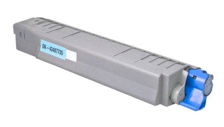 Premium Quality Cyan Toner Cartridge compatible with Okidata 43487735