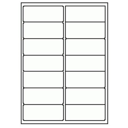 Premium Quality Address Labels compatible with Avery 5162 (100 sheets per pack)