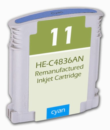 Premium Quality Cyan Ink Cartridge compatible with HP C4836A (HP 11)