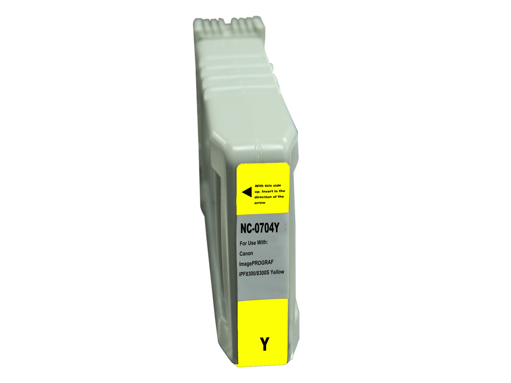 Premium Quality Yellow Inkjet Cartridge compatible with Canon 3864B001AA (PFI-704Y)
