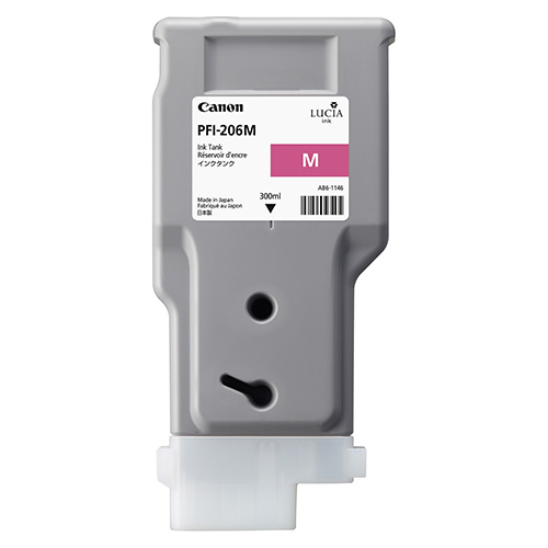 Premium Quality Magenta Ink Cartridge compatible with Canon 5305B001 (PFI-206M)