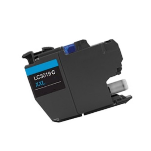 Premium Quality Cyan Super High Yield Ink Cartridge compatible with Brother LC3019C