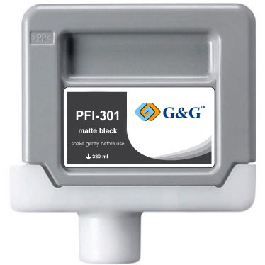 Premium Quality Matte Black Inkjet Cartridge compatible with Canon 1485B001 (PFI-301MBk)