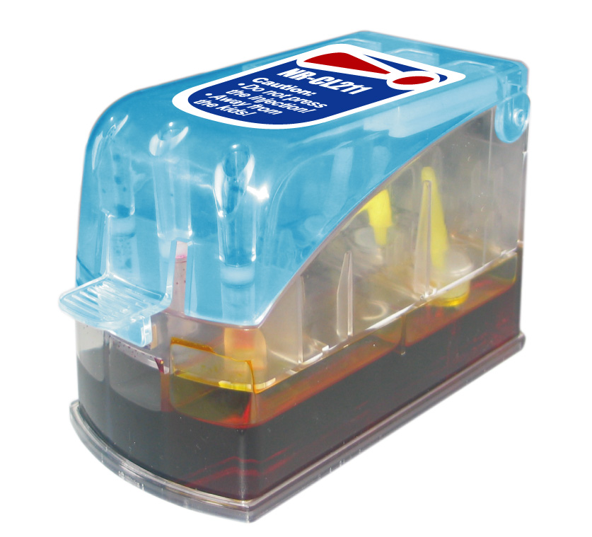 Premium Quality Cyan. Magenta. Yellow Eco Refill Kits compatible with the Canon CLI-211
