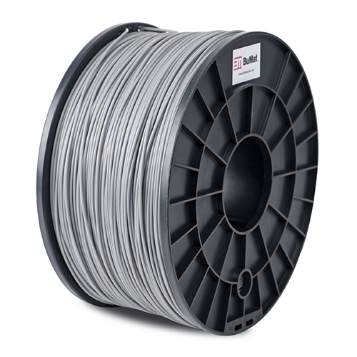 Premium Quality Gray ABS 3D Filament compatible with the Universal ABS-GY-3