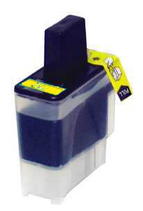 Premium Quality Yellow Inkjet Cartridge compatible with the Brother LC-41Y