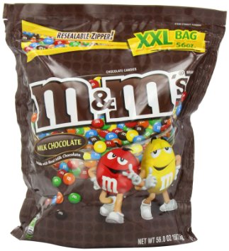 M&M Chocolate. 18 oz /bag. MM Chocolate