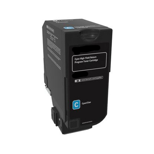Premium 74C1SC0 Compatible Lexmark Cyan Toner Cartridge