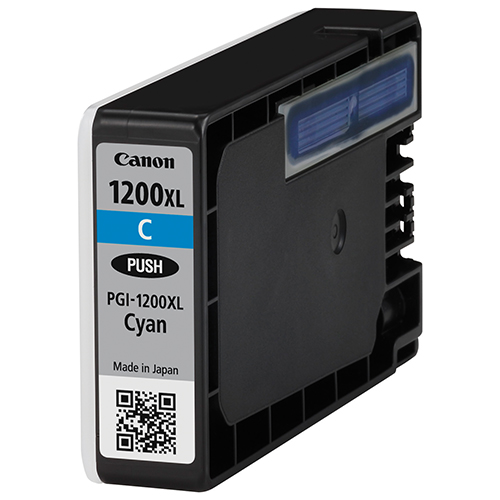 Premium Quality High Capacity Cyan Inkjets compatible with the Canon (PGI-1200xl C) 9196B001