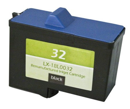 Premium Quality Black Inkjet Cartridge compatible with the Lexmark (Lexmark 82) 18L0032. Dell Series 2 Black. 7Y743