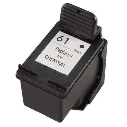 Premium Quality Black Ink Cartridge compatible with the HP (HP 61) CH561WN-new version
