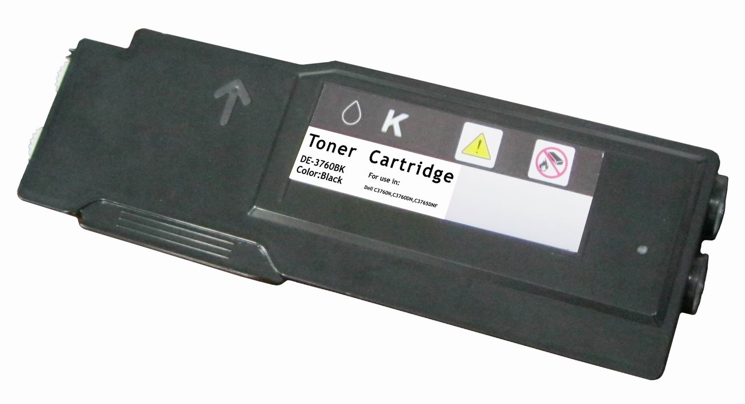 Premium Quality Extra High Capacity Black   Toner Cartridge compatible with the Dell (W8D60. 4CHT7) 331-8429