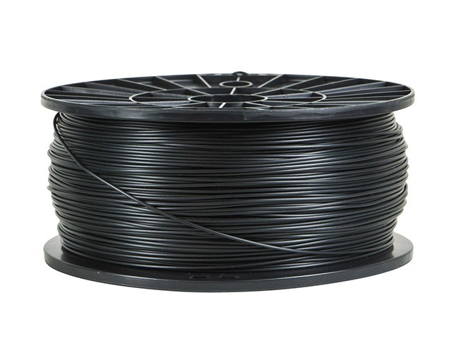Premium Quality Black PLA 3D Filament compatible with the Universal PFPLABK