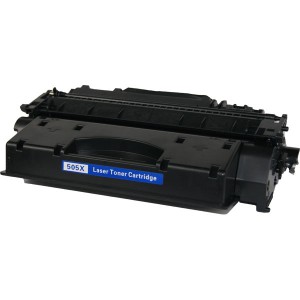 Premium Quality Jumbo Black Toner Cartridge compatible with the HP (HP 05X) CE505X