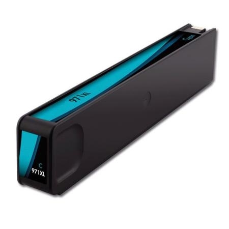 Premium Quality High Capacity Cyan Ink Cartridge compatible with the HP (HP 971XL) CN626AM