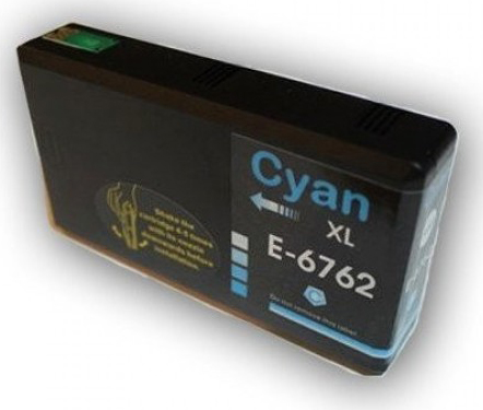 Premium Quality High Yield Cyan Inkjet Cartridge compatible with the Epson (Epson 676XL) T676XL220